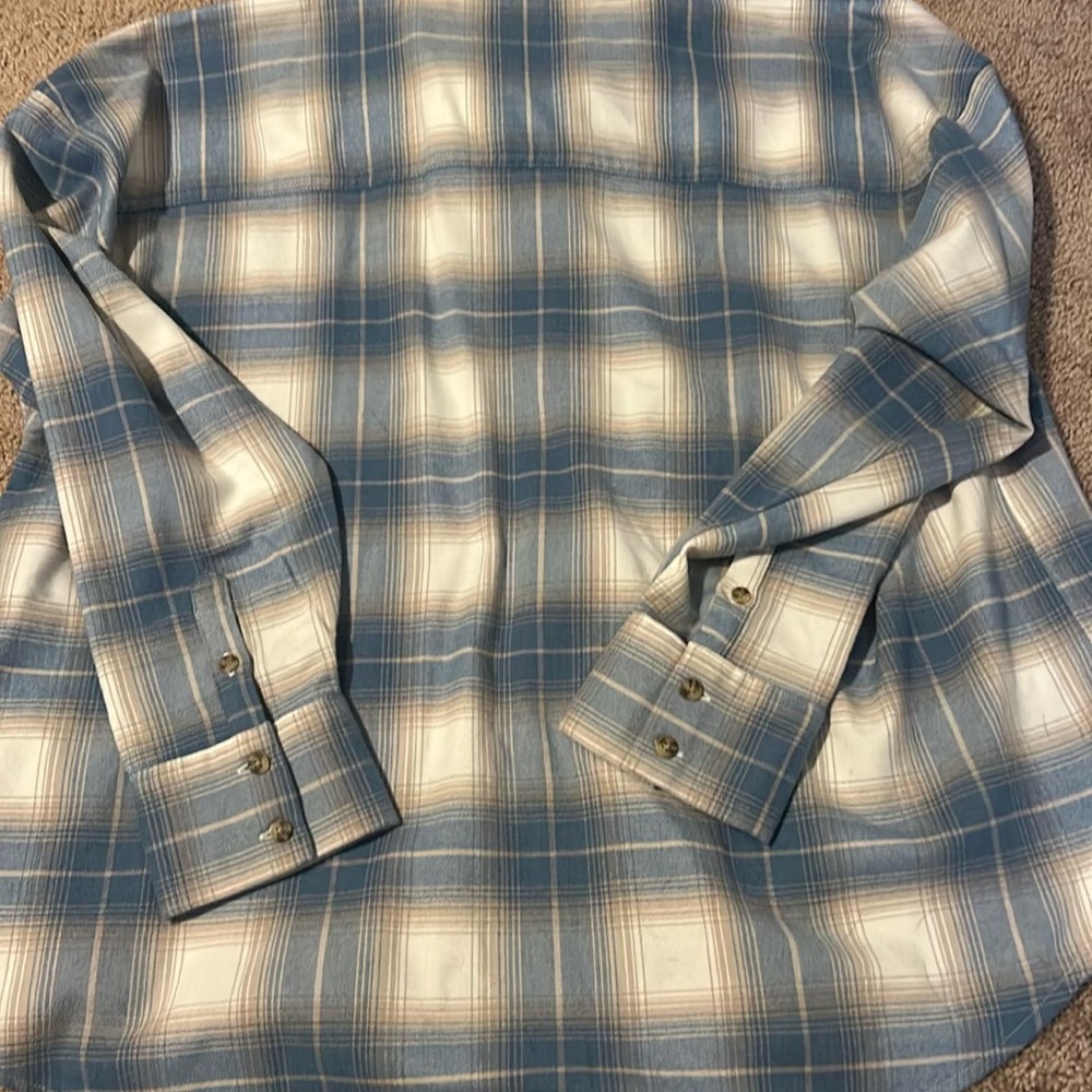 Abercrombie & Fitch Soft Oversized Flannel - Picture 6 of 8